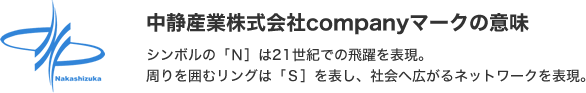 中静産業株式会社companyマークの意味